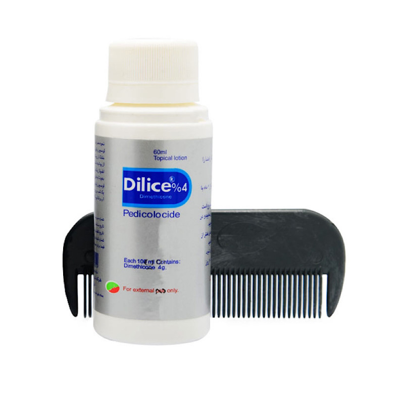 لوسیون ضد شپش 4 درصد دای لیس 60 میلی لیتری