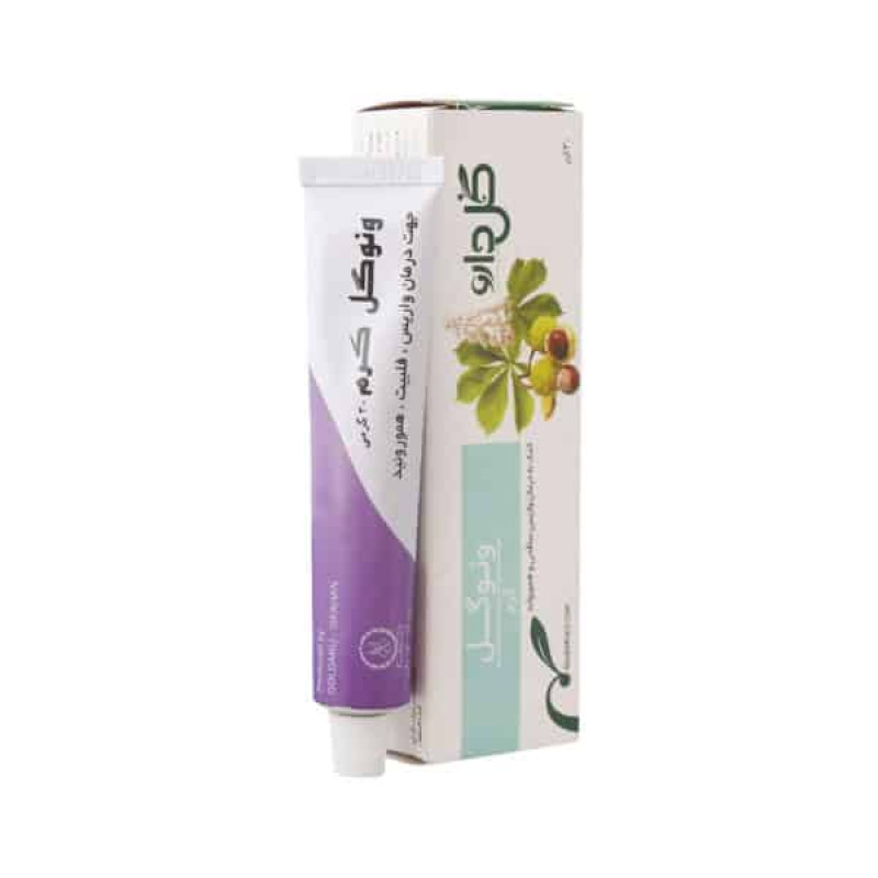 کرم ونوگل گل دارو 30 گرمی