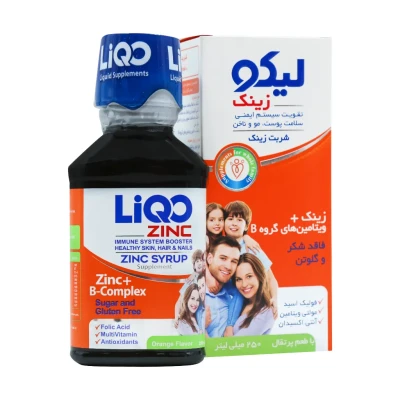 شربت لیکو زینک ابیان دارو 250 میلی لیتری