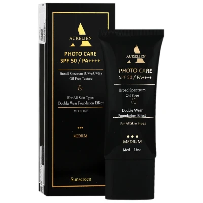 کرم ضد آفتاب روشن فاقد چربی مدل Photo Care با SPF50 اورلین 40 میلی لیتری
