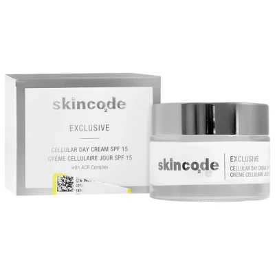 کرم روز سلول ساز پوست خشک SPF15 اسکین کد 50 میلی لیتری