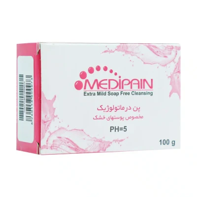پن درماتولوژیک پوست‌ خشک و حساس مدیپن 100 گرمی