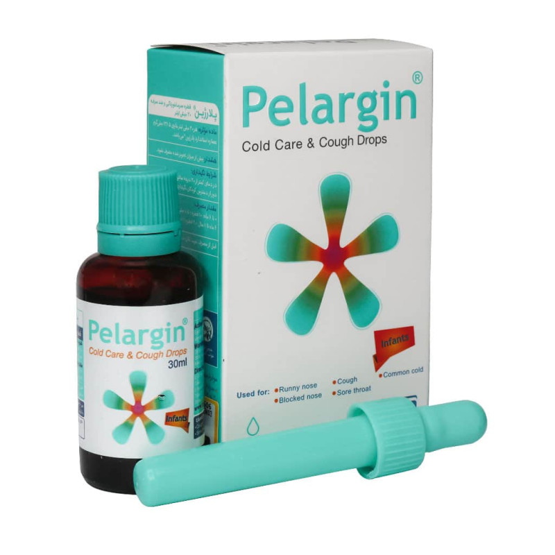 قطره سرما خوردگی پلارژین پارس گیتا دارو 30 میلی لیتری