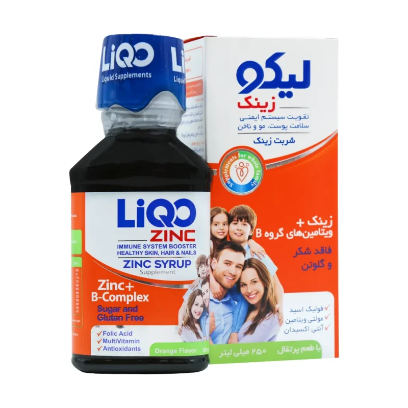 شربت لیکو زینک ابیان دارو 250 میلی لیتری