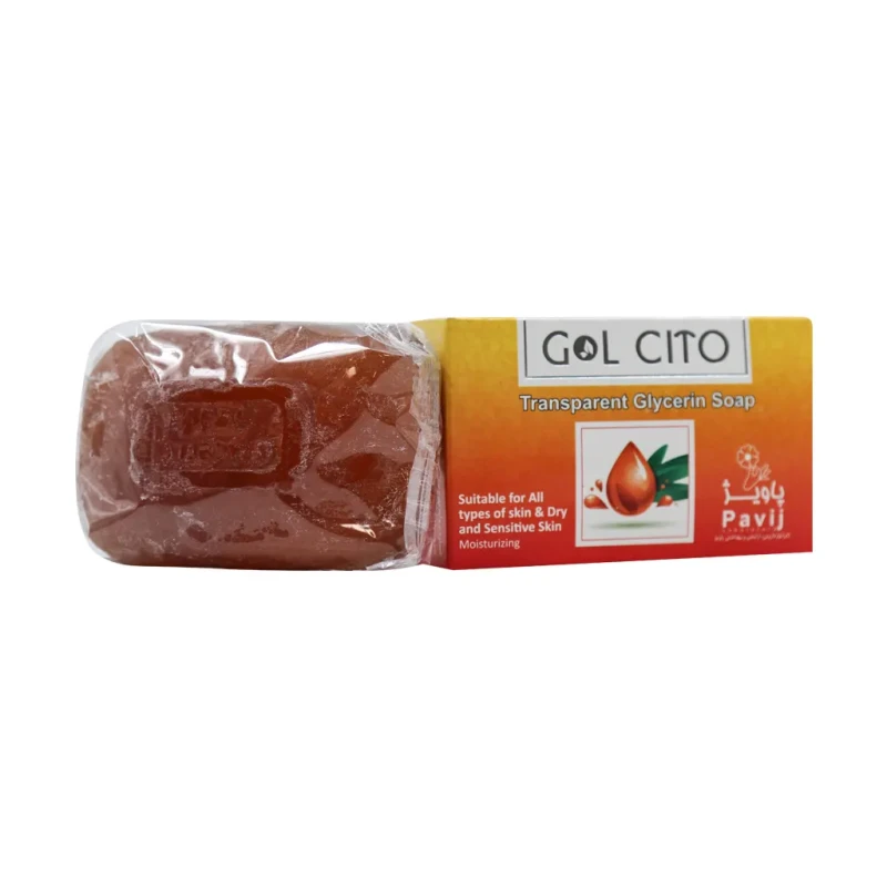 صابون گلیسیرینه نیمه شفاف گل سیتو پاویژ 100 گرمی