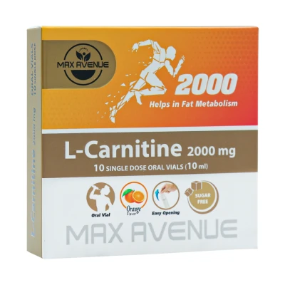 ویال خوراکی ال کارنیتین 2000 میلی‌گرم وانا دارو گستر 10 عددی