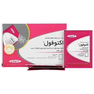 ساشه اکتوفول اکتوورکو (بدون طعم) 30 عددی
