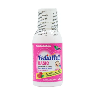 قطره خوراکی پدیاول بیسیک ای ام اس 30 میلی لیتر
