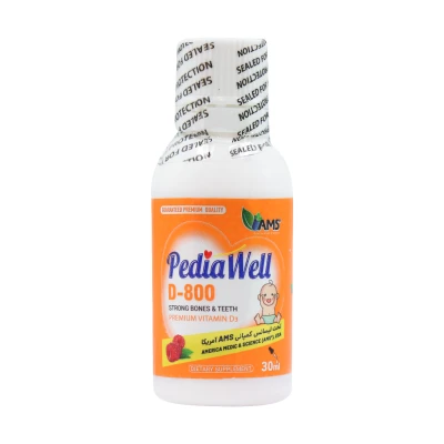 قطره خوراکی پدیاول د 800 واحد ای ام اس 30 میلی لیتر