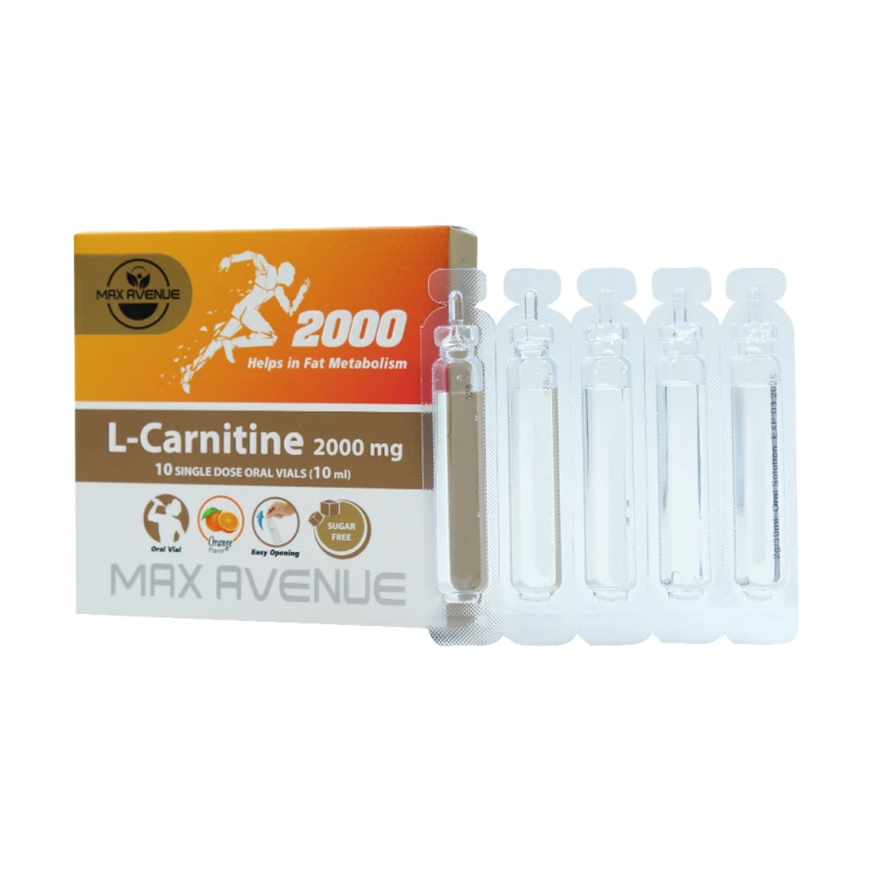 ویال خوراکی ال کارنیتین 2000 میلی‌گرم وانا دارو گستر 10 عددی
