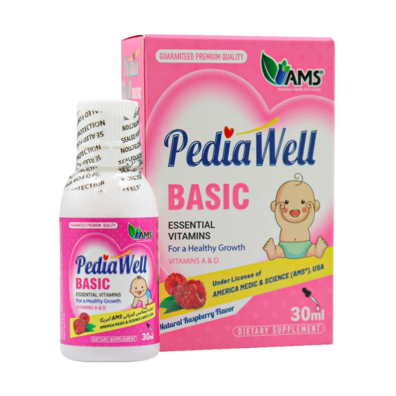 قطره خوراکی پدیاول بیسیک ای ام اس 30 میلی لیتر