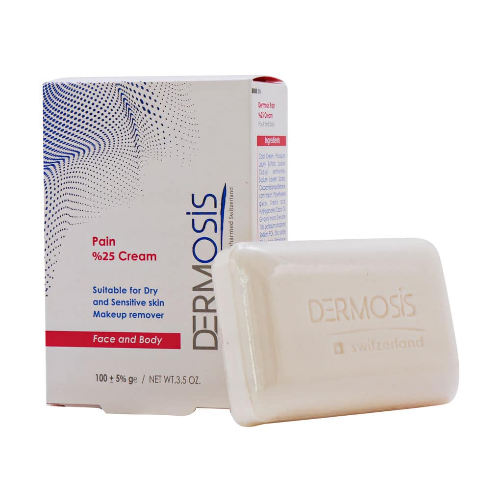 پن کرمی صورت و بدن  25 درصد درموسیس 100 گرمی