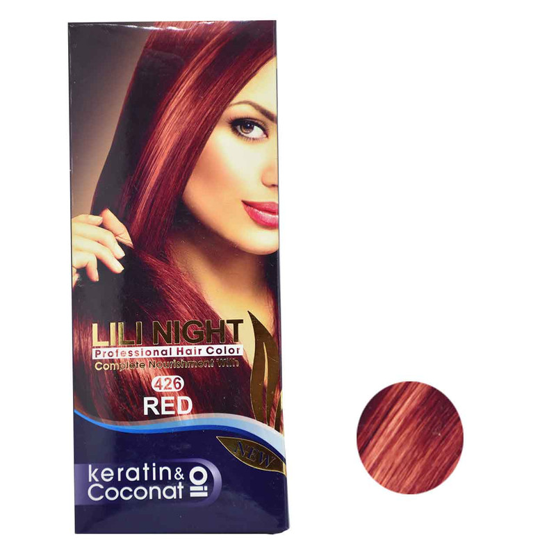 کیت رنگ موی قرمز لی لی نایت شماره 426