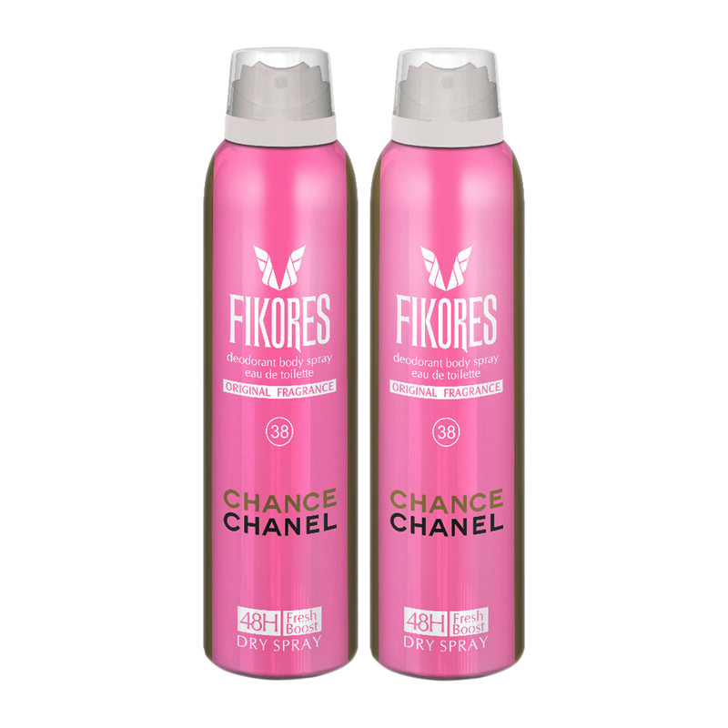 اسپری خوشبو کننده بدن بانوان مدل Chance Channel فیکورس 200 میلی لیتری