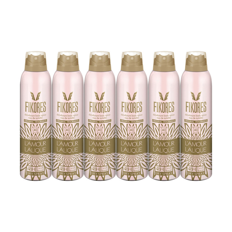 اسپری خوشبو کننده بدن بانوان مدل Lamor فیکورس 200 میلی لیتری