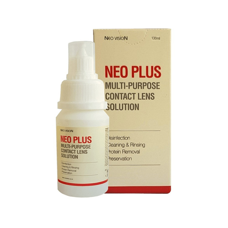 محلول شستشوی لنز مدل Neo Plus نئو ویژن 60 میلی لیتری