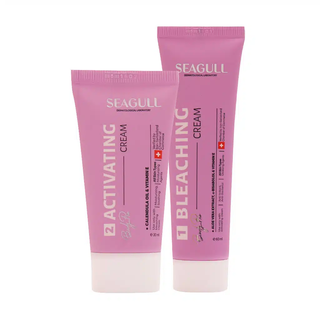 کرم و مکمل بی رنگ کننده موهای زائد سی گل 2 عددی