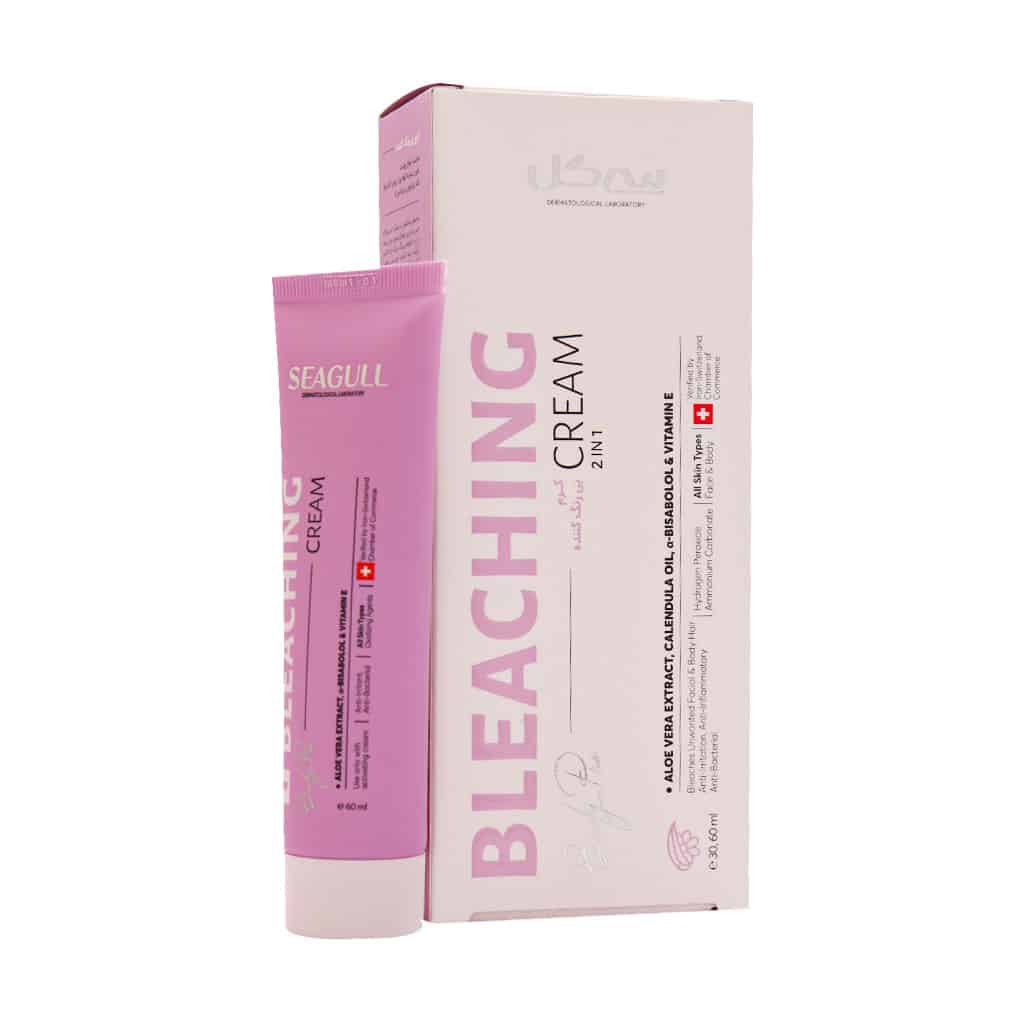 کرم و مکمل بی رنگ کننده موهای زائد سی گل 2 عددی