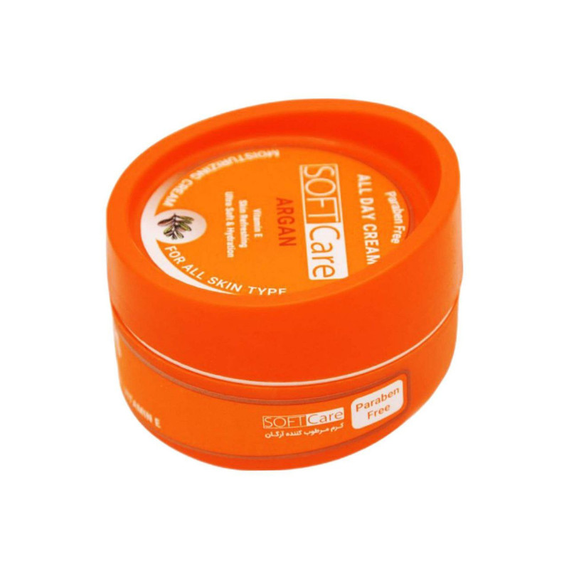 کرم مرطوب کننده پوست روغن آرگان سافت کر ۲۰۰ میلی لیتری