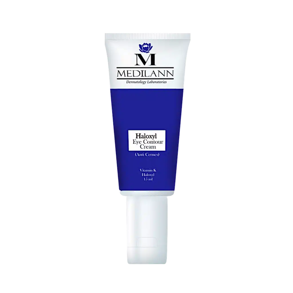 کرم ضد سیاهی دور چشم هالوکسیل مدیلن 15 میلی لیتری
