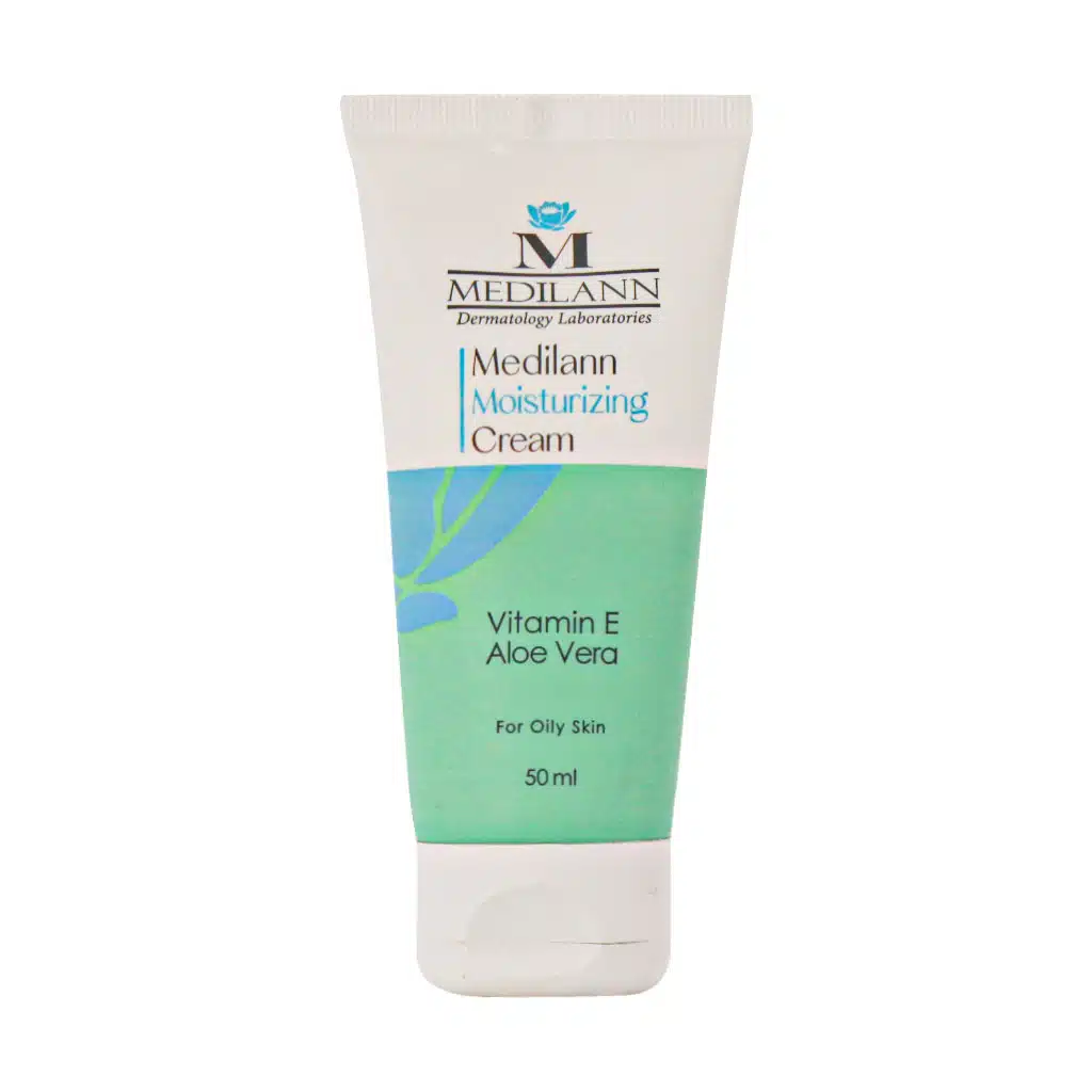 کرم مرطوب کننده پوست چرب مدیلن 50 میلی لیتری