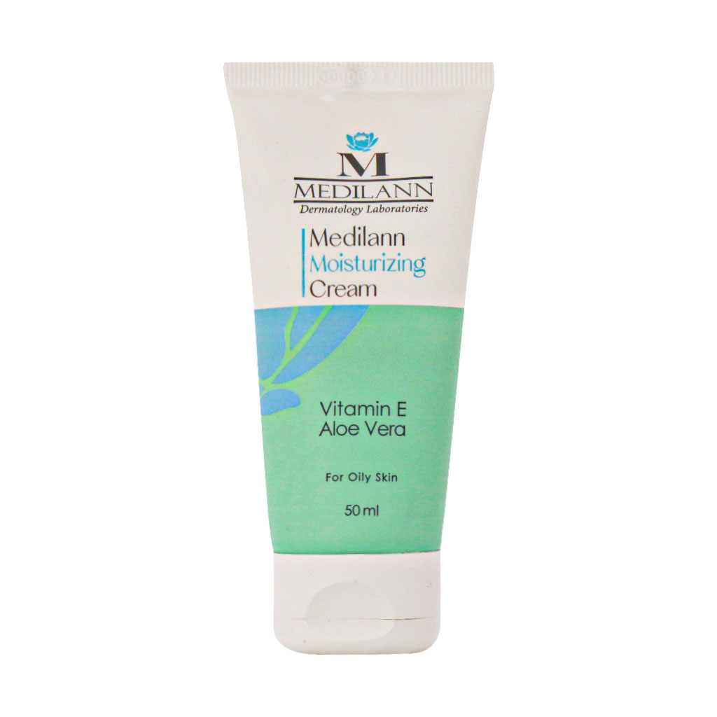 کرم مرطوب کننده پوست چرب مدیلن 50 میلی لیتری