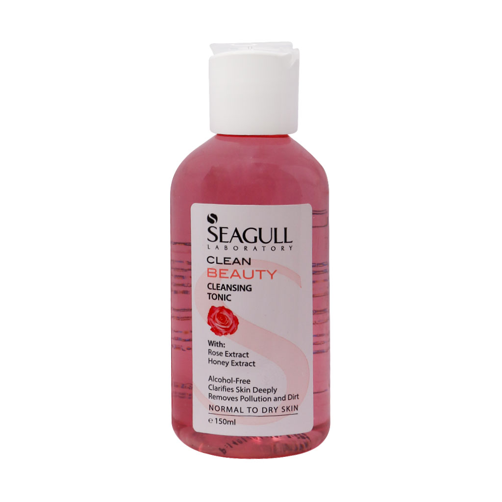 تونیک پاک کننده پوست معمولی و خشک سی گل 150 میلی لیتری