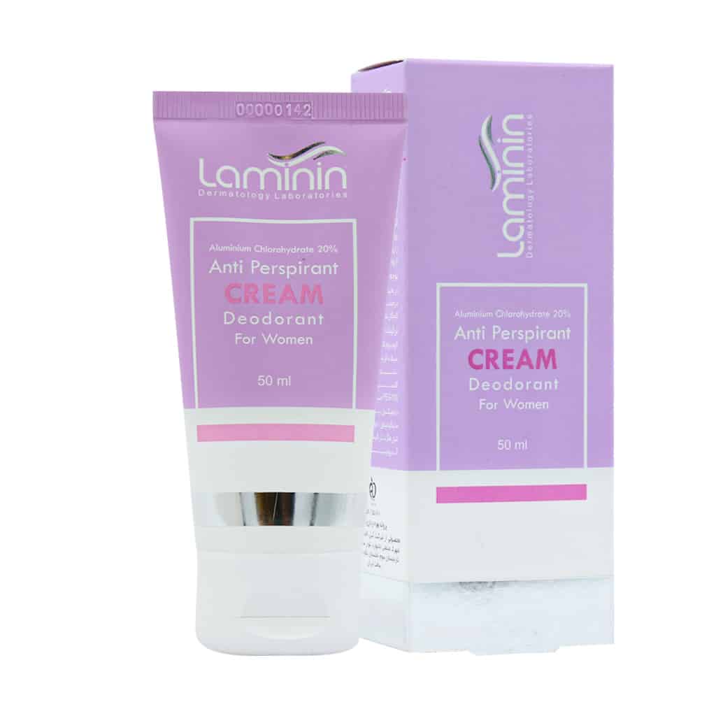 کرم ضد تعریق دئودورانت بانوان لامینین 50 میلی لیتری