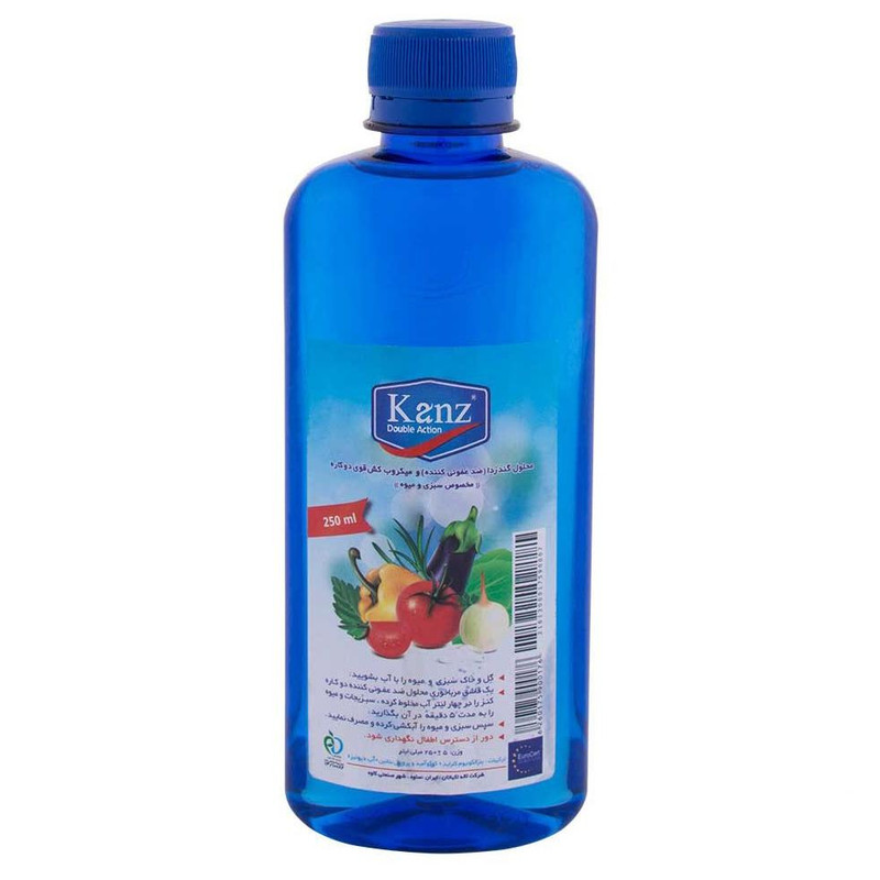 مایع ضد عفونی کننده میوه و سبزیجات کنز ۲۵۰ میلی لیتری