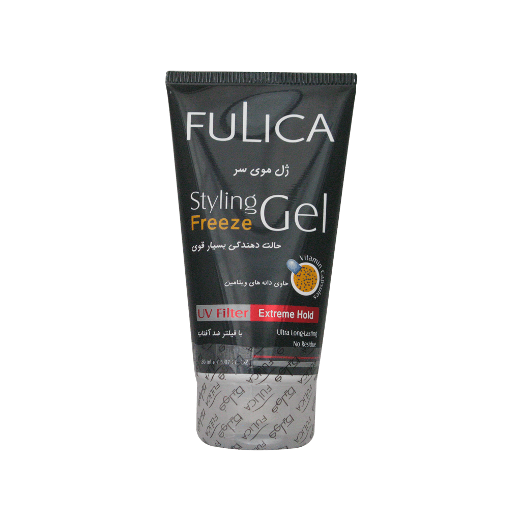 ژل موی سر حالت دهنده بسیار قوی فولیکا 150 میلی لیتری