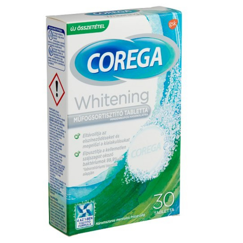 قرص تمیز کننده دندان مصنوعی کورگا 30 عددی