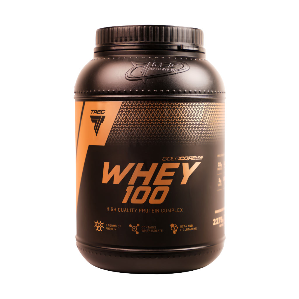 پودر پروتئین وی 100 گلد کر لاین با طعم توت فرنگی ترک نوتریشن 2275 گرمی