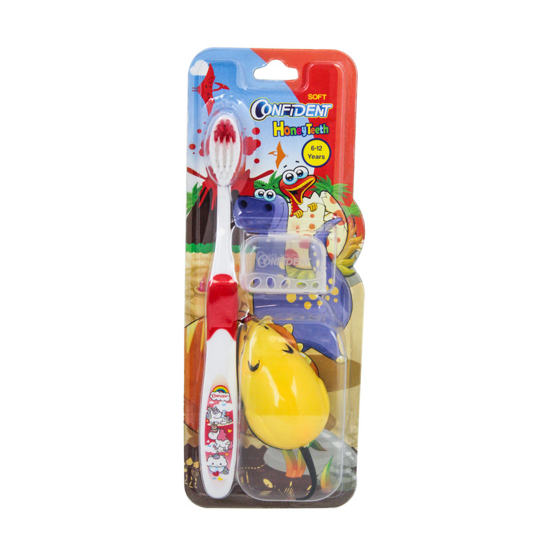 مسواک کودک برس نرم مدل Honey Teeth gift کانفیدنت