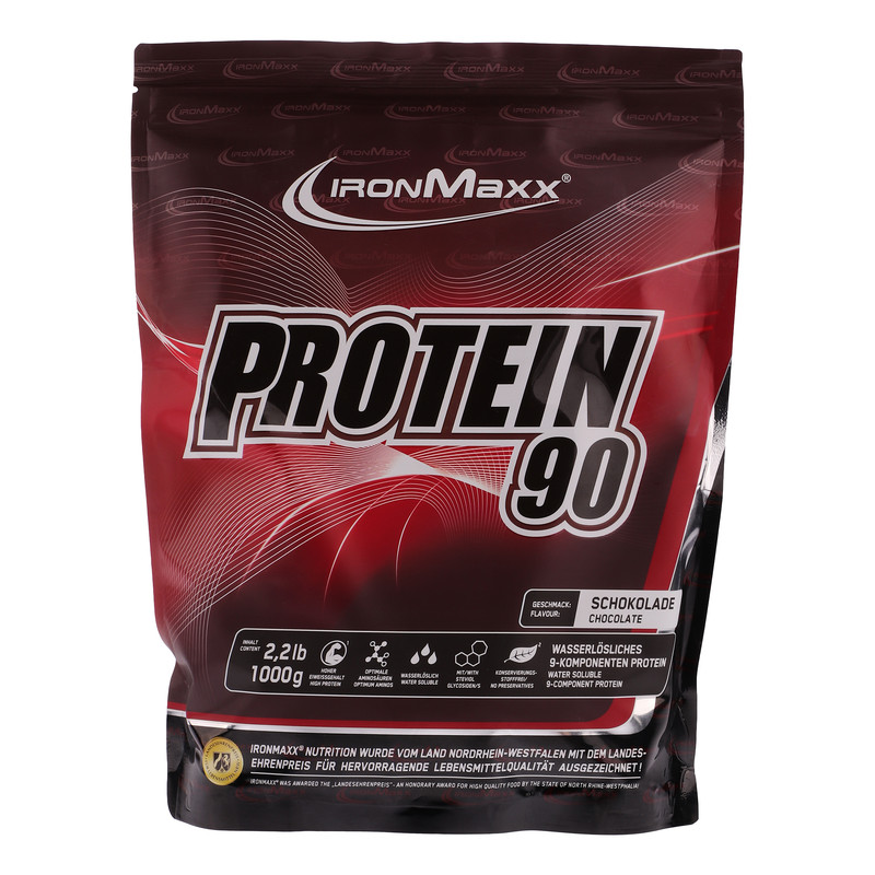 پروتئین 90 درصد شکلات آیرون مکس 1000 گرم