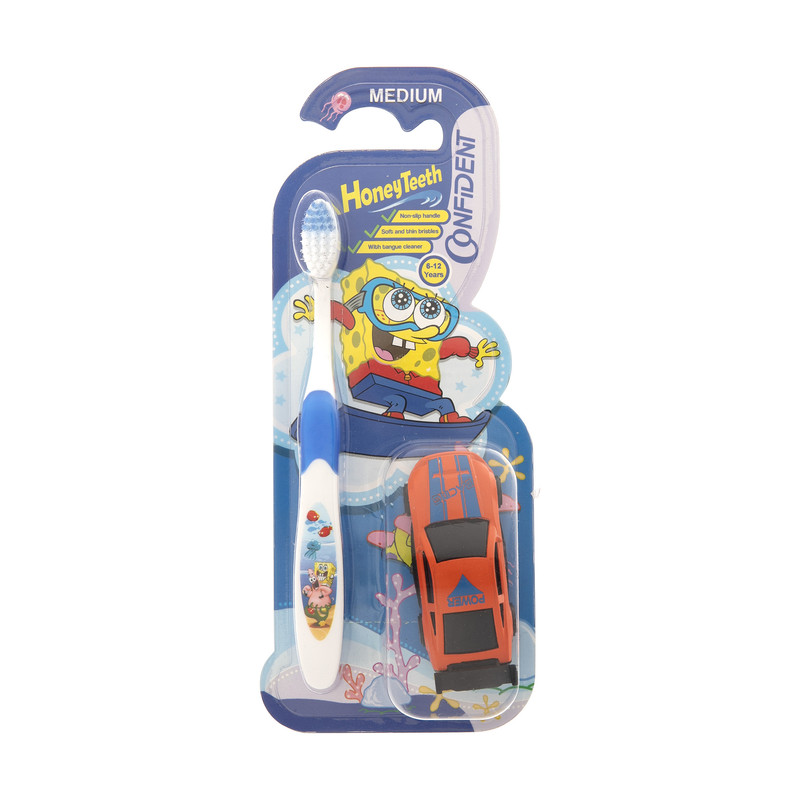 مسواک کودک برس نرم مدل Honey Teeth White کانفیدنت
