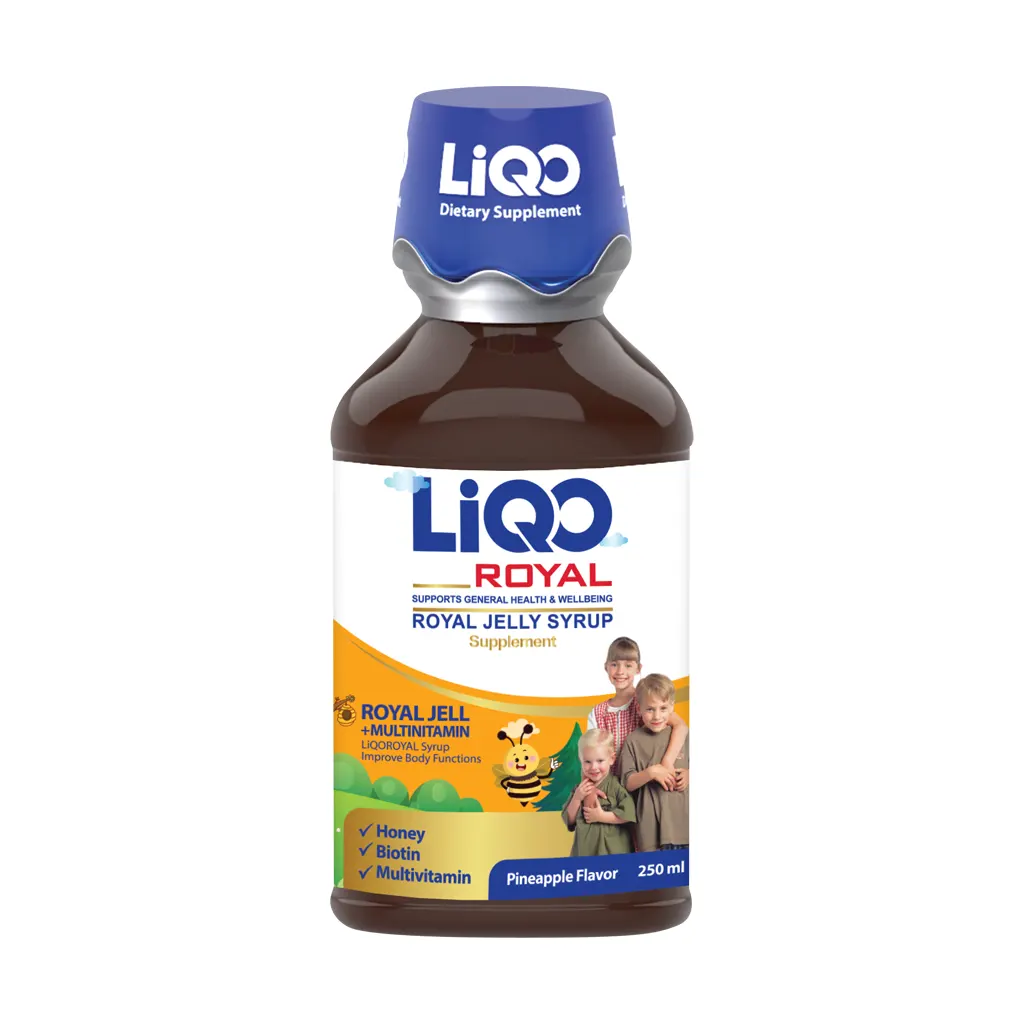 شربت لیکو رویال ژلی ابیان فارمد 250 میلی‌لیتر