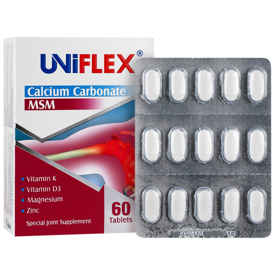 قرص مکمل یونی فلکس ابیان دارو 60 عددی