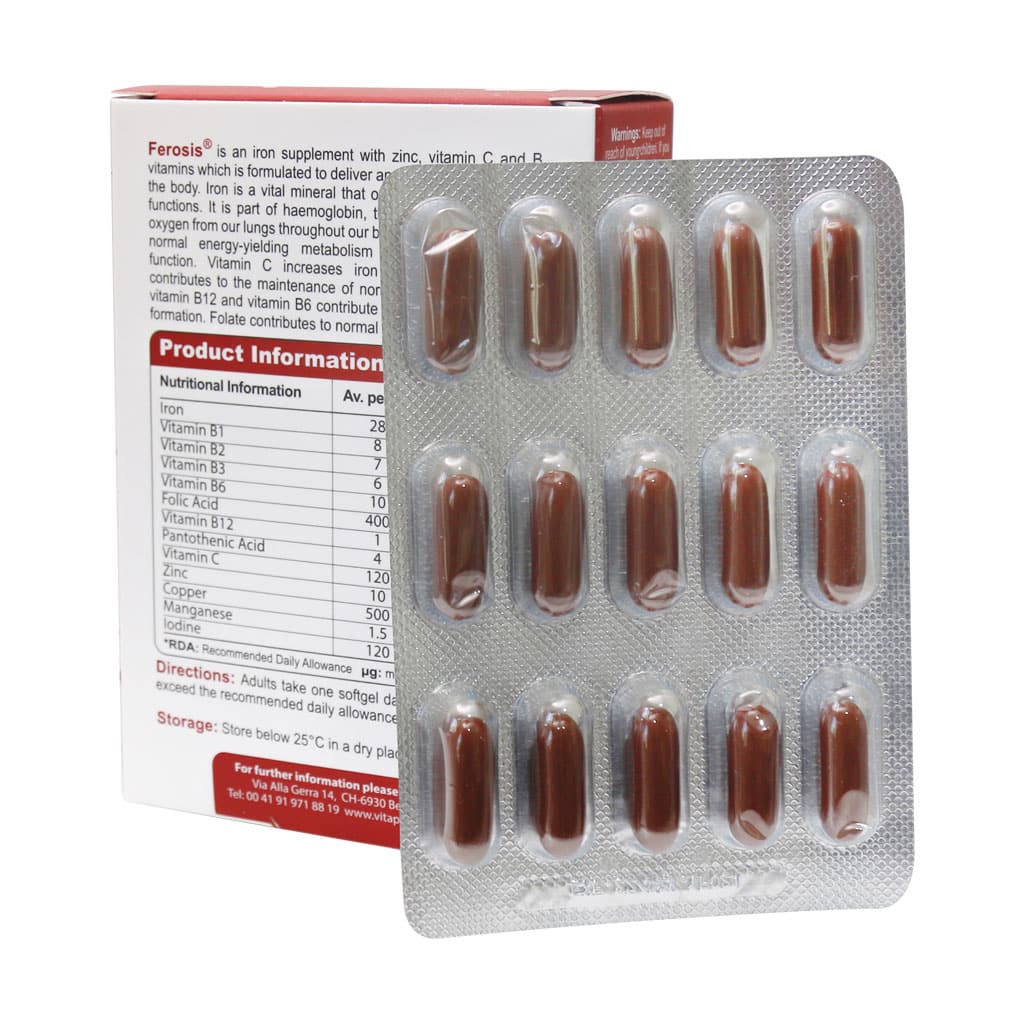 سافت ژل فروسیس ویواتیون 30 عددی