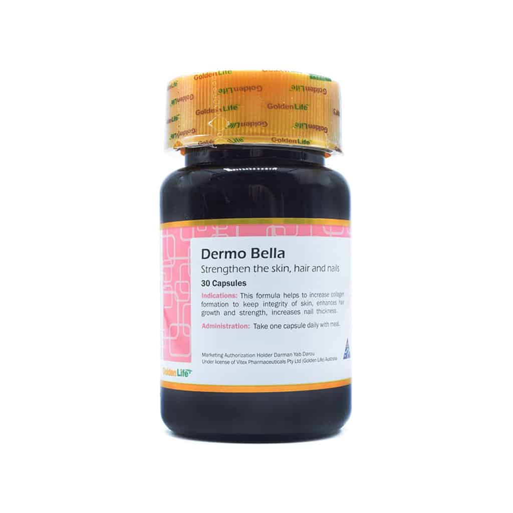 کپسول درمو بلا گلدن لایف 60 عددی