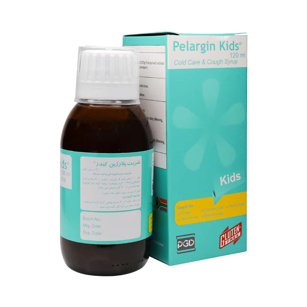 شربت پلارژین کیدز پارس گیتا دارو ۱۲۰ میلی لیتری