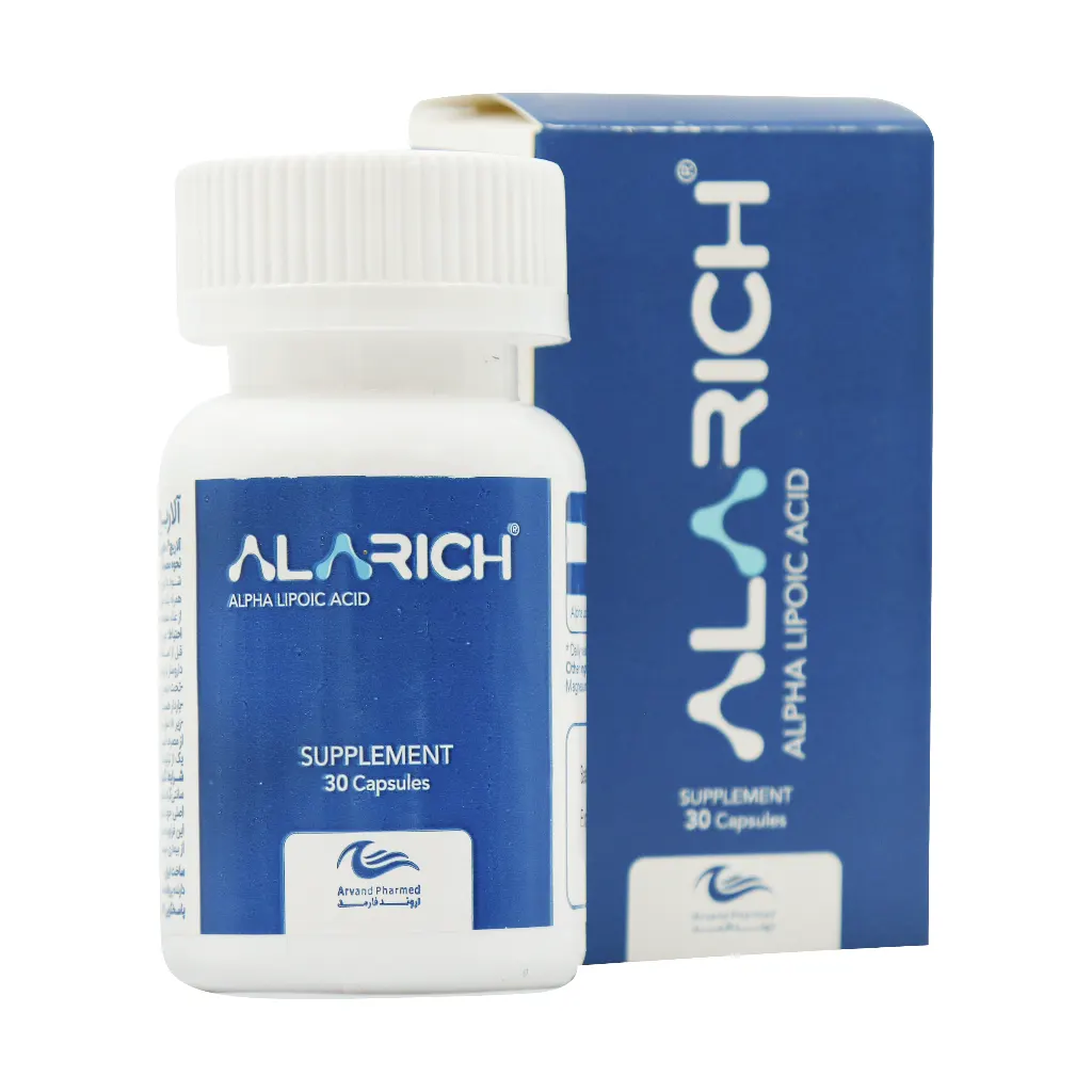 کپسول آلاریچ 600 میلی‌گرم اروند فارمد 30 عددی