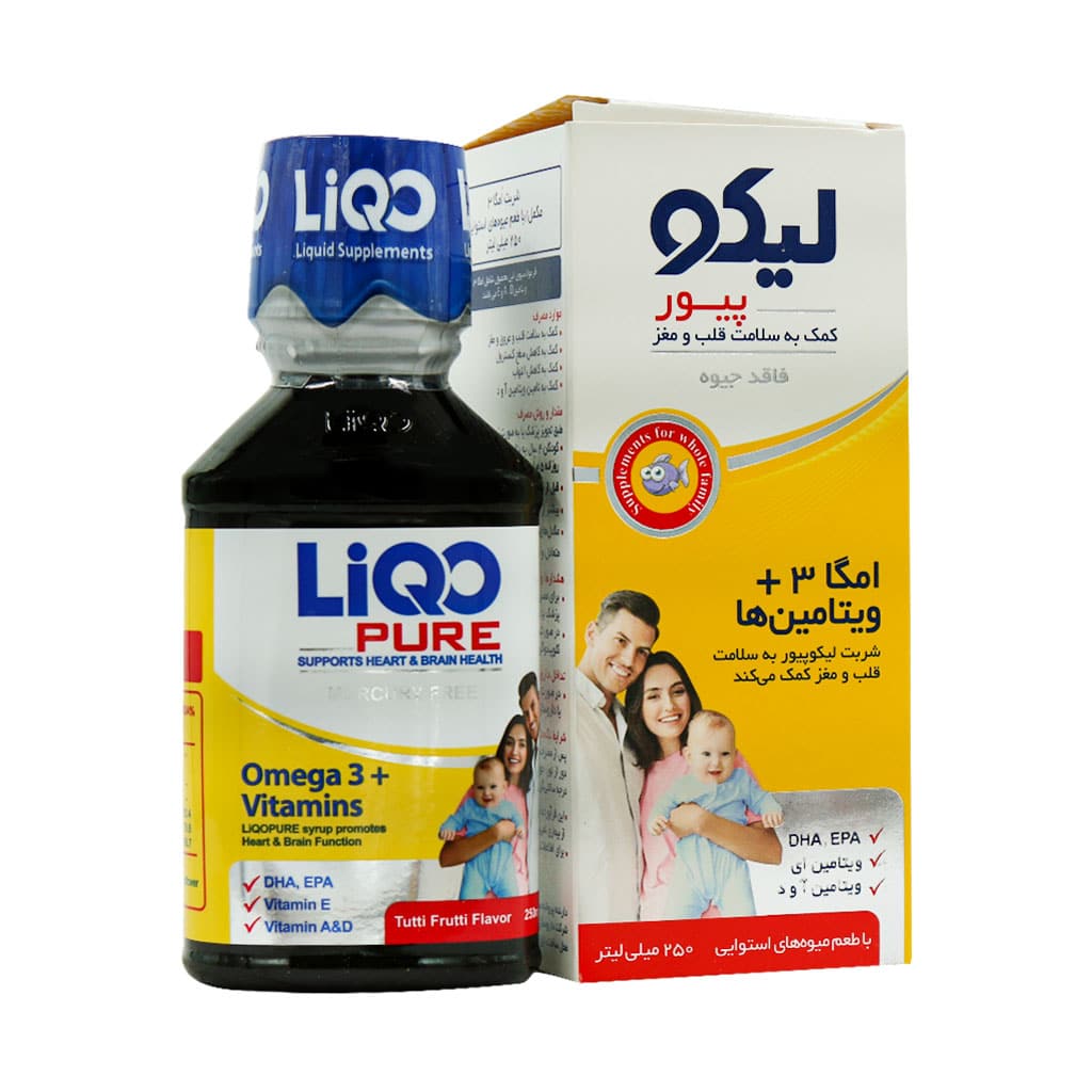 شربت ليکو پيور 250 میلی‌لیتر