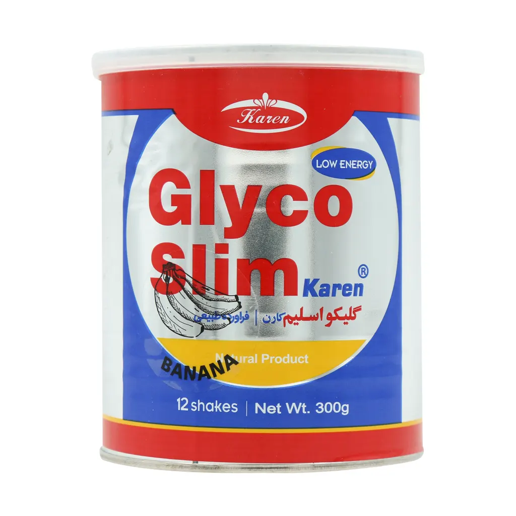 پودر اسلیم لست شکلاتی گلایکو اسلیم کارن 300 گرمی