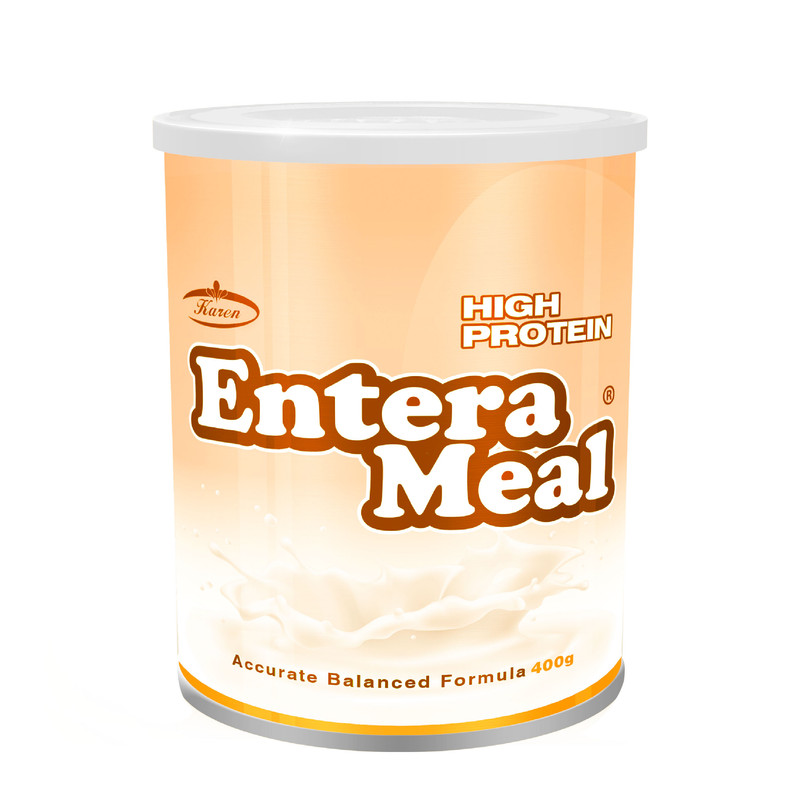 پودر انترامیل پر پروتئین وانیلی کارن 400 گرمی