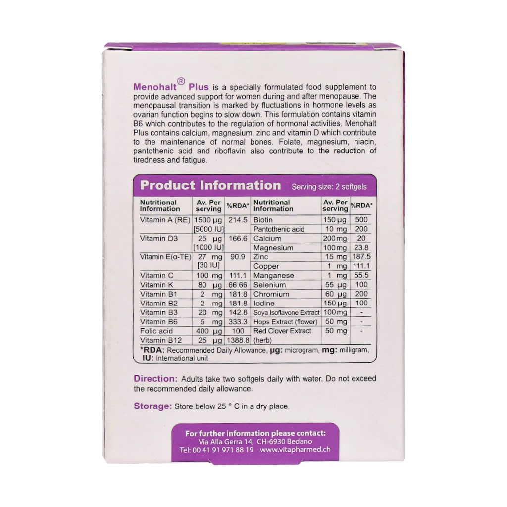 کپسول منوهالت پلاس ویواتیون 30 عددی