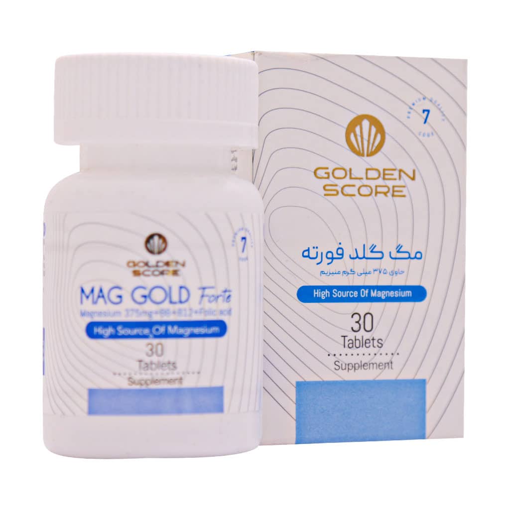 قرص مگ گلد منیزیم 30 عددی