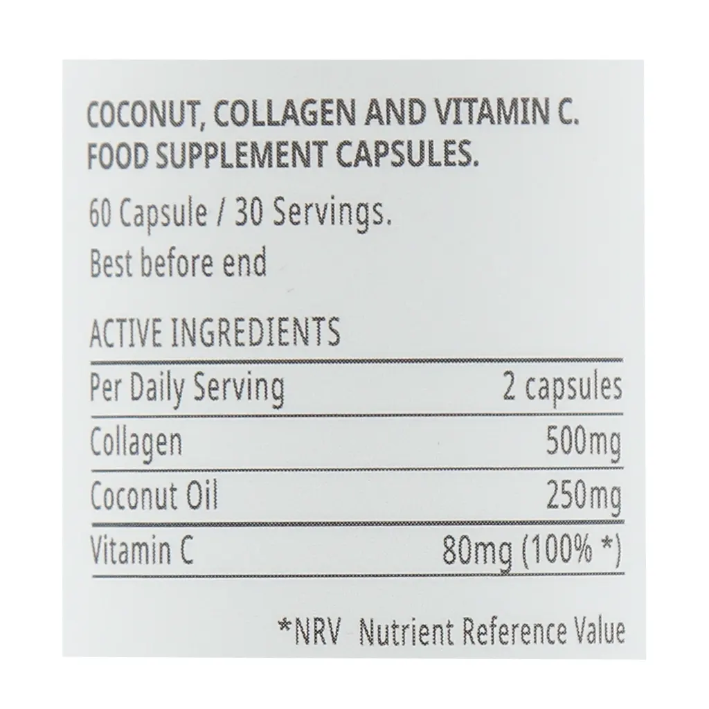 کپسول کلاژن کوکونات مای ویتامینز 60 عددی