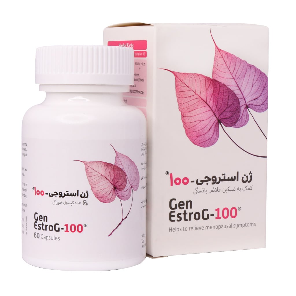 کپسول ژن استروژی 100 میلی‌گرم 60 عددی