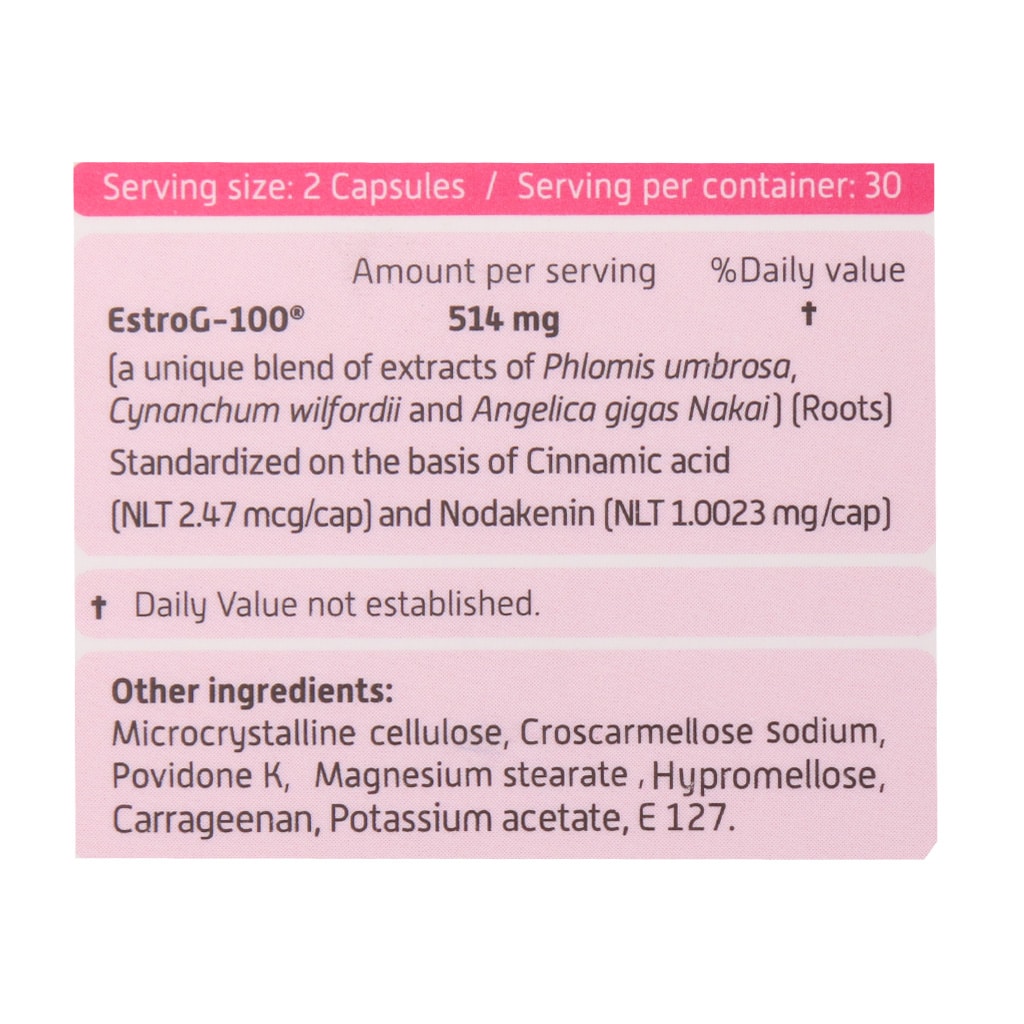 کپسول ژن استروژی 100 میلی‌گرم 60 عددی