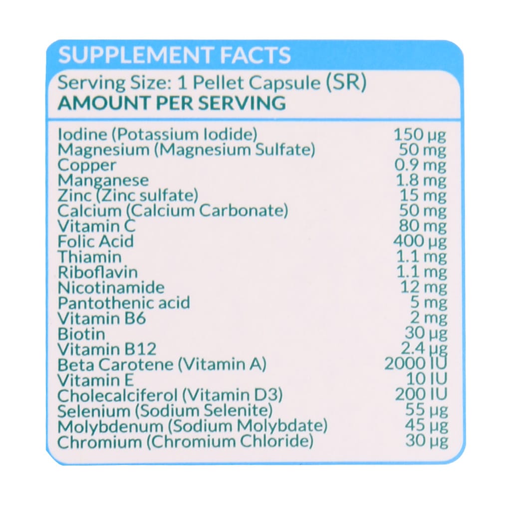 کپسول مولتی ویتامین مینرال آقایان نیچرز پلنتی 30 عددی